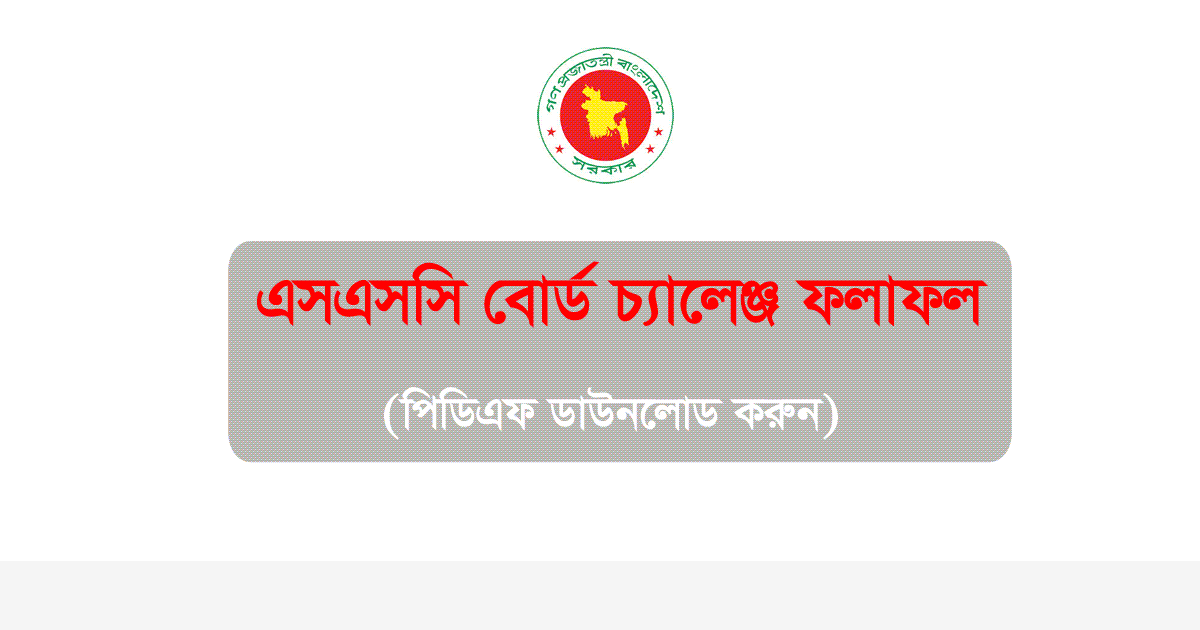 ssc board challenge result